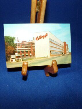 Vintage Full Color Kellogg's Plant Postcard - Unused - Battle Creek, Michigan